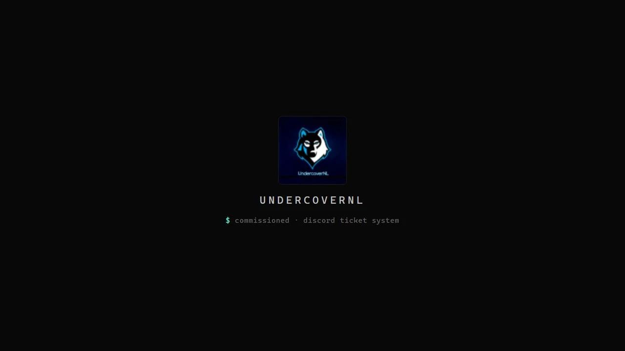 Discord Ticket Bot